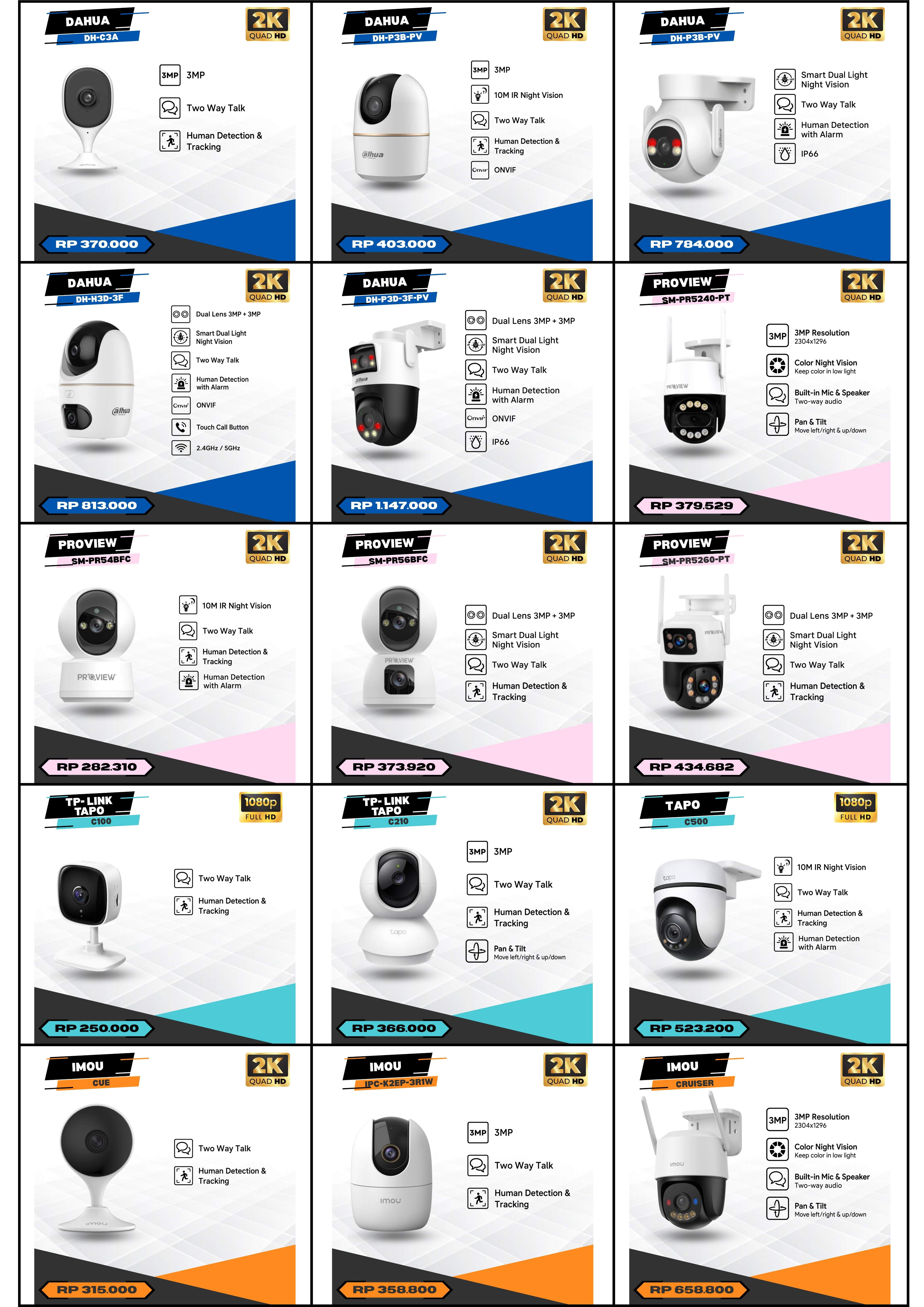 Brosur Harga 12 - Budi CCTV