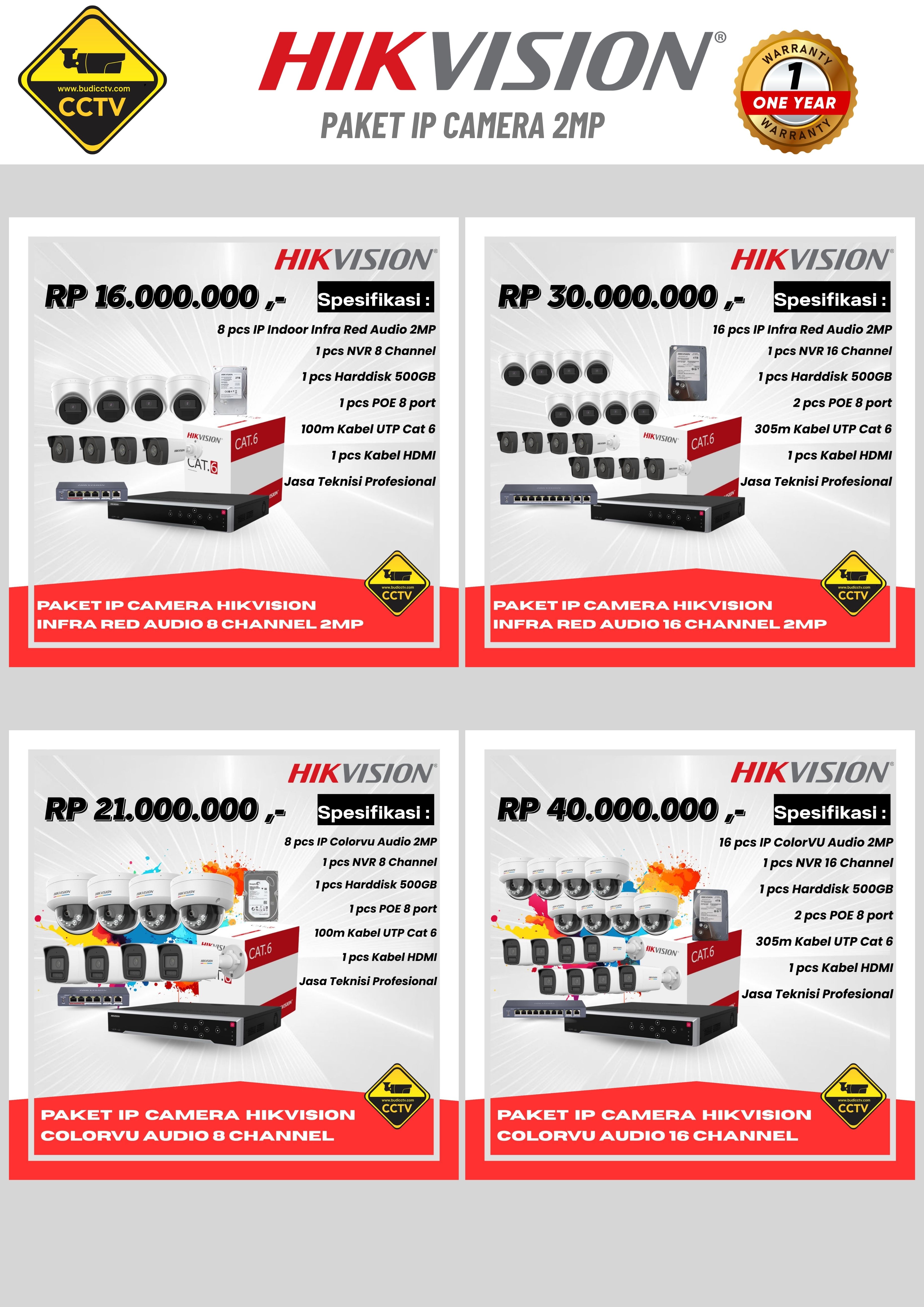 Brosur Harga 7 - Budi CCTV