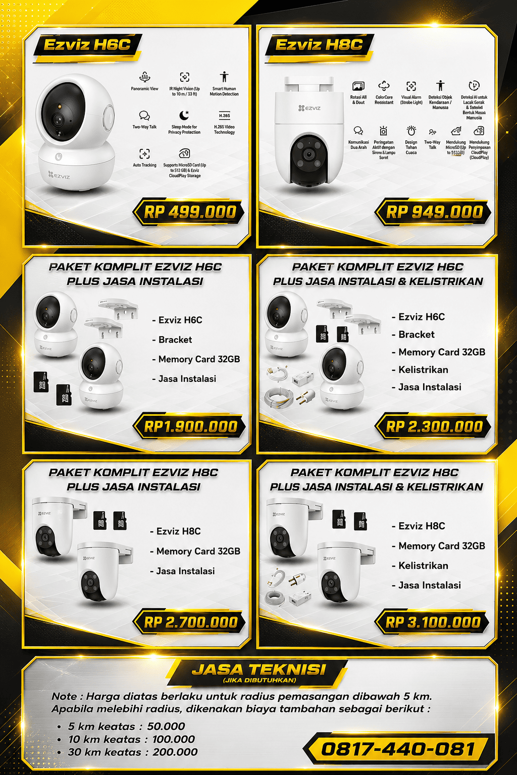 Brosur Harga 10 - Budi CCTV