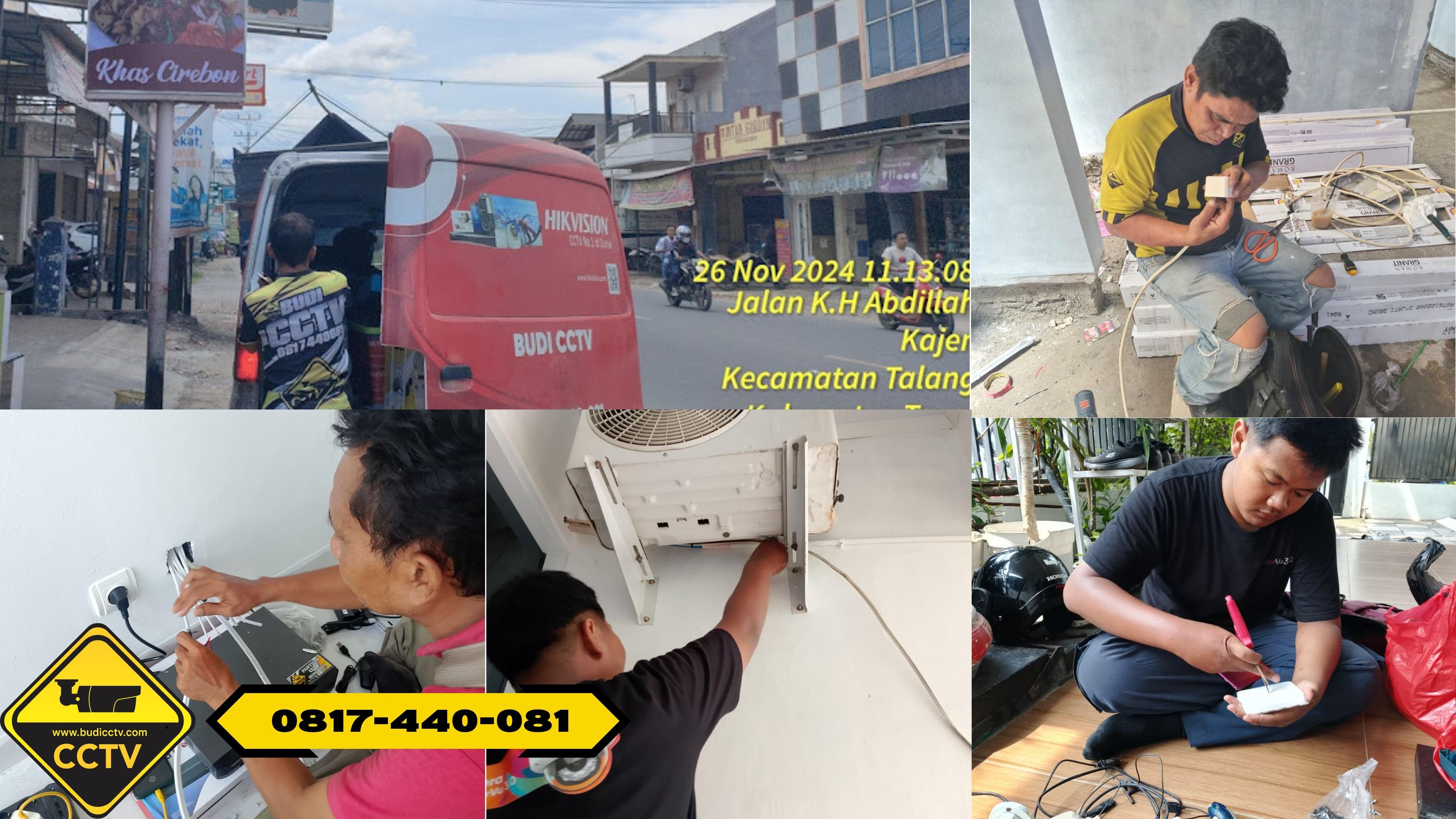 Pasang CCTV Rumah 4 Channel di Pekalongan dan Batang – Instalasi Hikvision Smart Hybrid Light 2MP