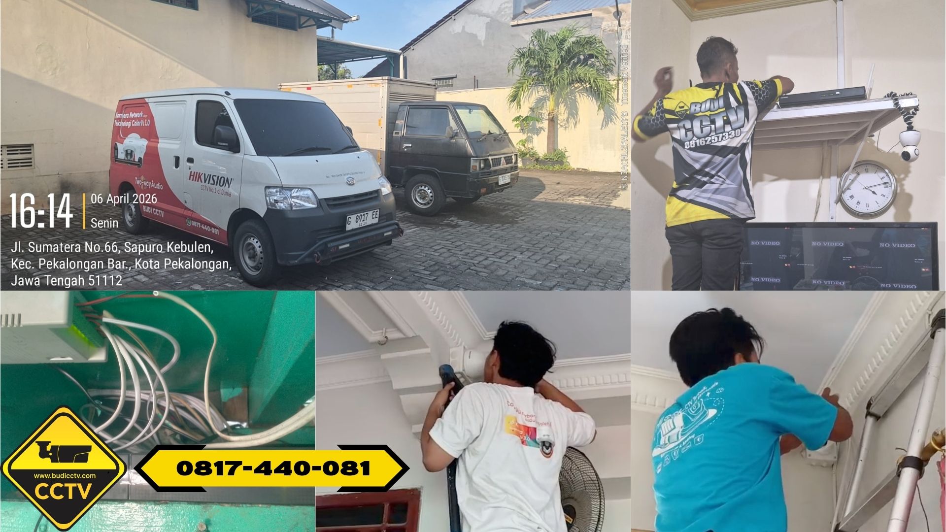 Butuh CCTV di Pekalongan? Ini Contoh Pemasangan Hilook ColorVu + Audio di Wiradesa