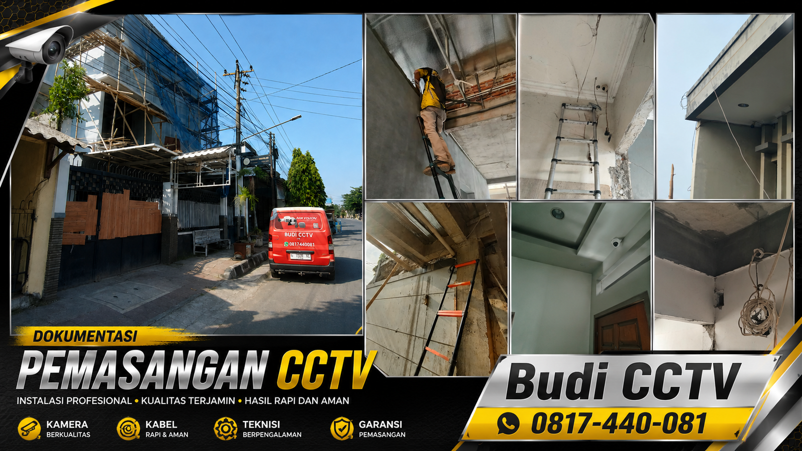 Pemasangan CCTV HiLook di Batang untuk Cegah Kerugian